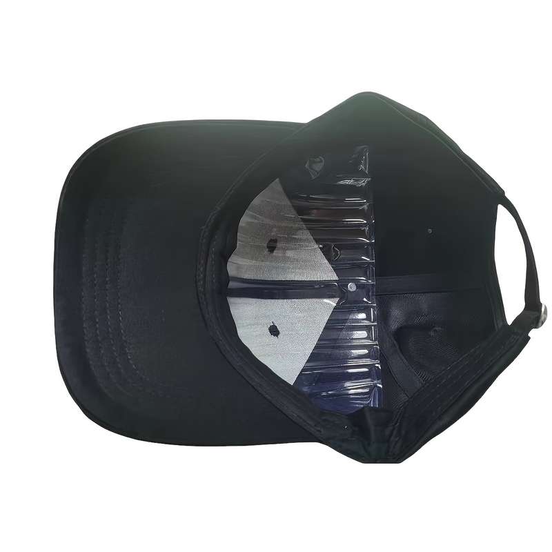 1pc Unisex Golf Baseball Cap 100% Polyester Breathable Adjustable Fit with Embroidered Skull De