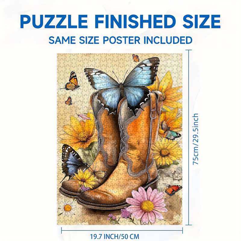 1000 Piece Paper Jigsaw Puzzle For Adults