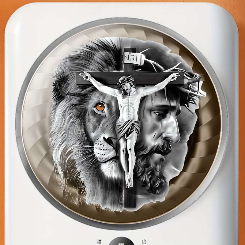 10pcs  Jesus Christian Themed Stickers