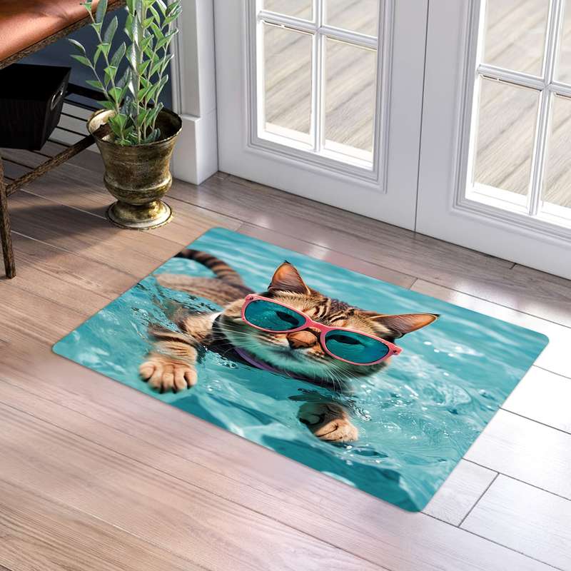 1Pc 15.7x23.6inch 40x60cm Floor Mat