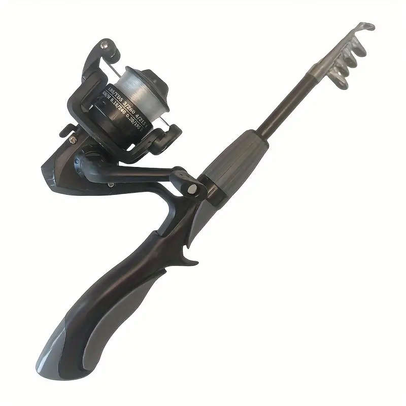 1pc Carbon Fiber Fishing Rod Boat Ice Fly Lure Fishing Rod With Fishing Reel Fishing Tackle