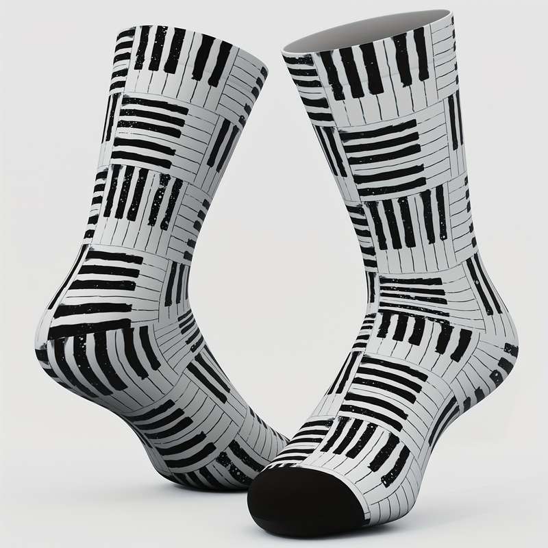 1 Pair Multicolor Size L Socks