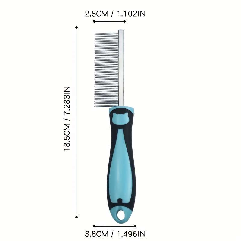 1pc Green Pet Comb