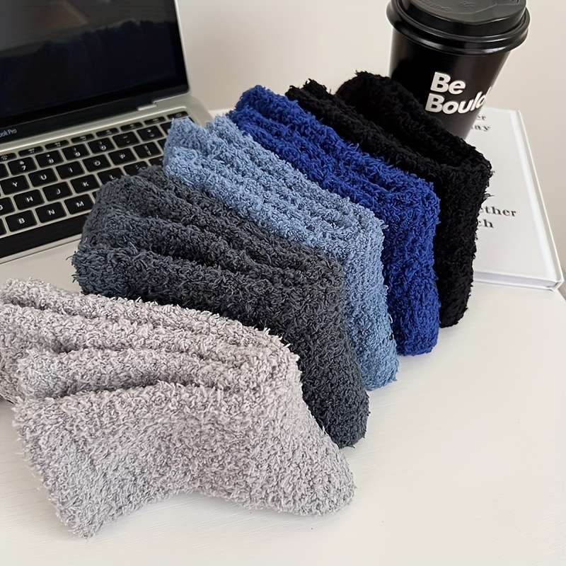 5 Pairs Mixed Color One Size High Elastic Socks