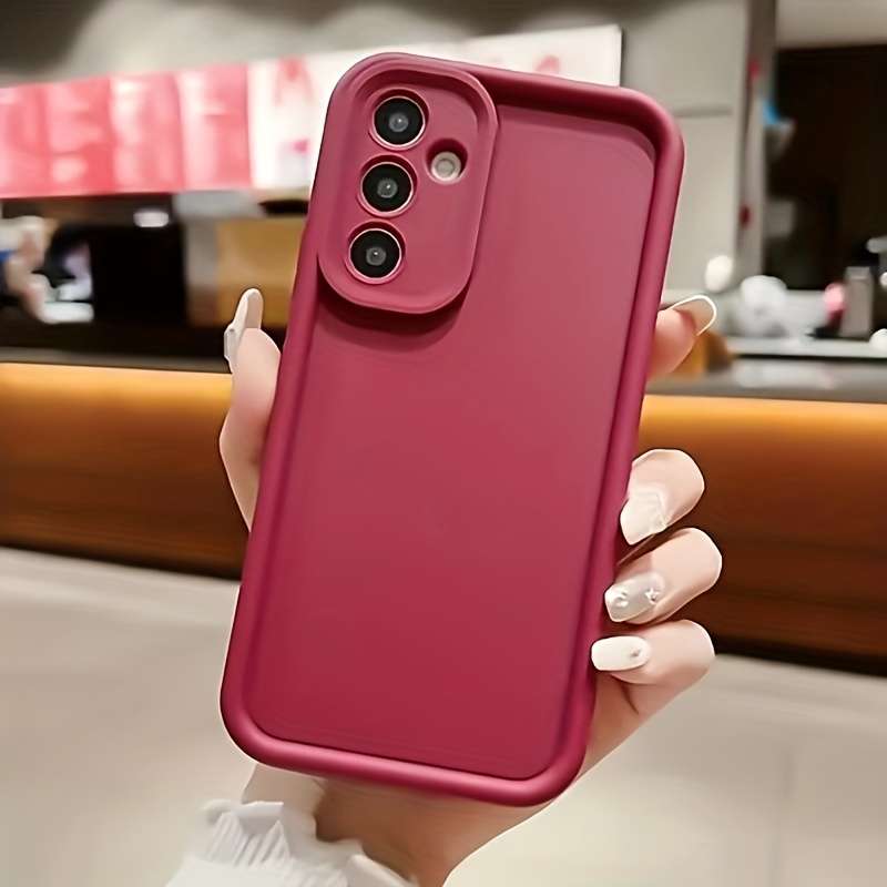 1pc Black For Samsung Galaxy A55 5G Phone Cases