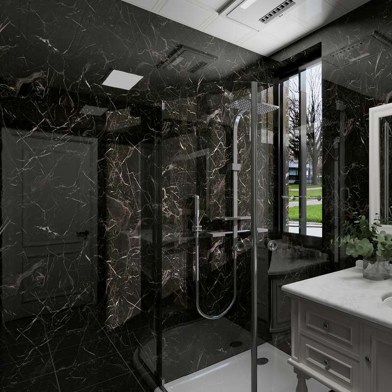 1PC Wall Stickers50pcs Black