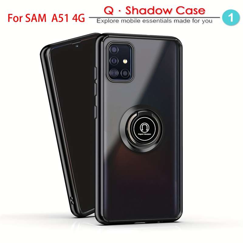 1pc Black For Samsung Galaxy A51 Phone Cases