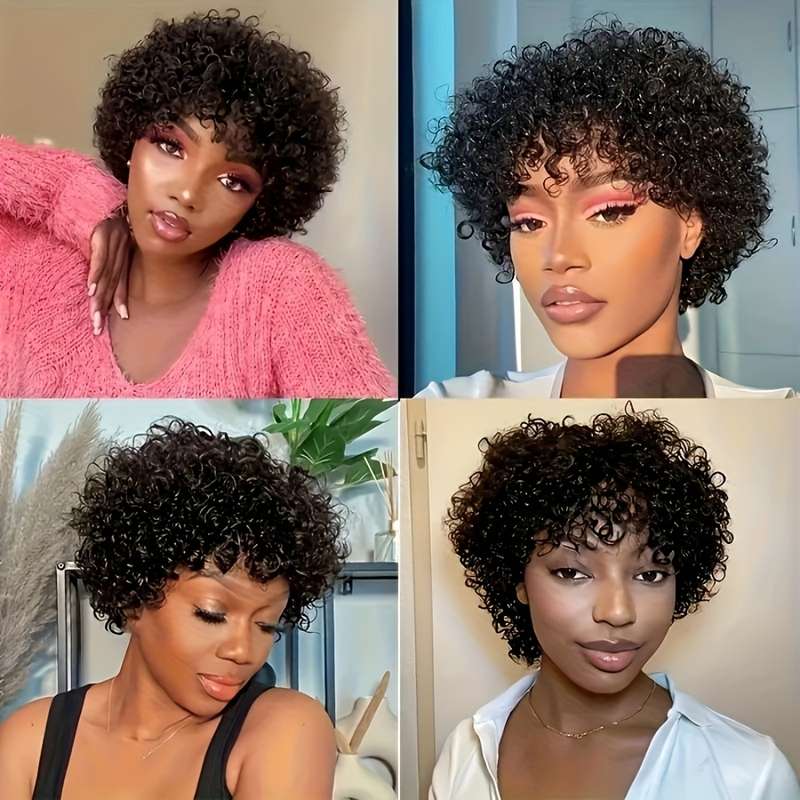1Pc 1B 10.16cm Fashion Design Wig