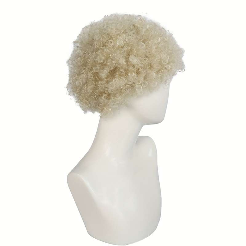 1Pc Blonde 20.32cm Fashion Design Wig