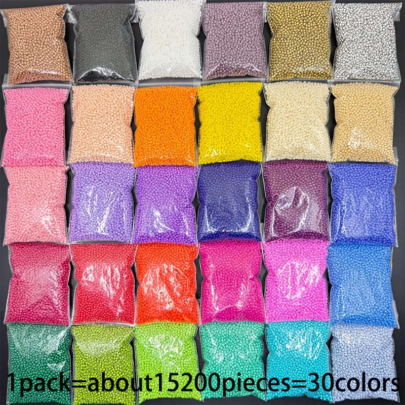 Bright Glass Beads