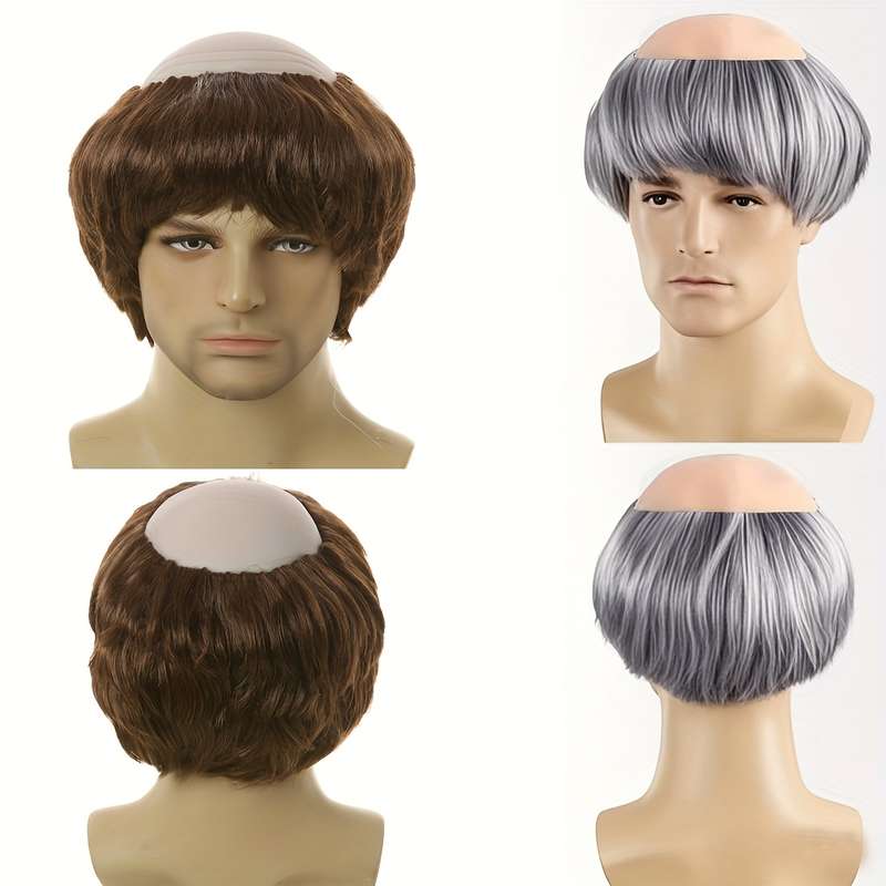 1Pc Brown Fashion Design Wig