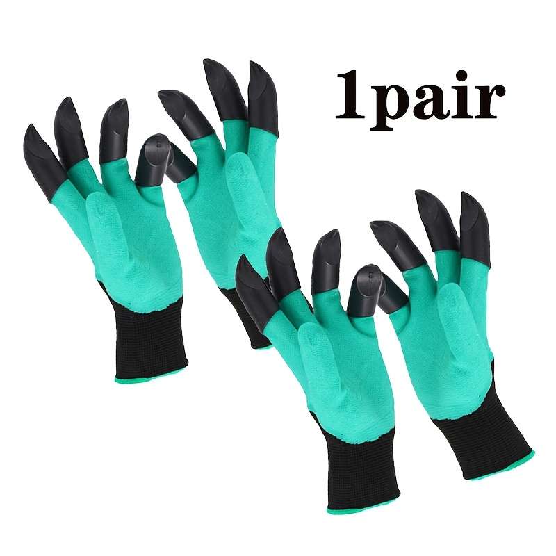 1Pair Purple 23cm Multi Purpose Work Gloves