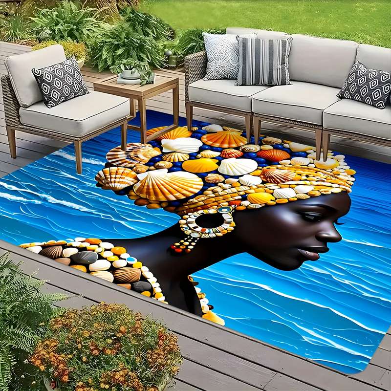 1Pc 80x120cm Floor Mat