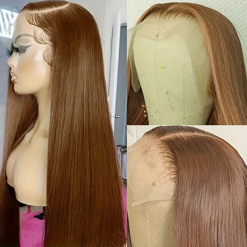 1Pc Brown 60.96cm Fashion Design Wig