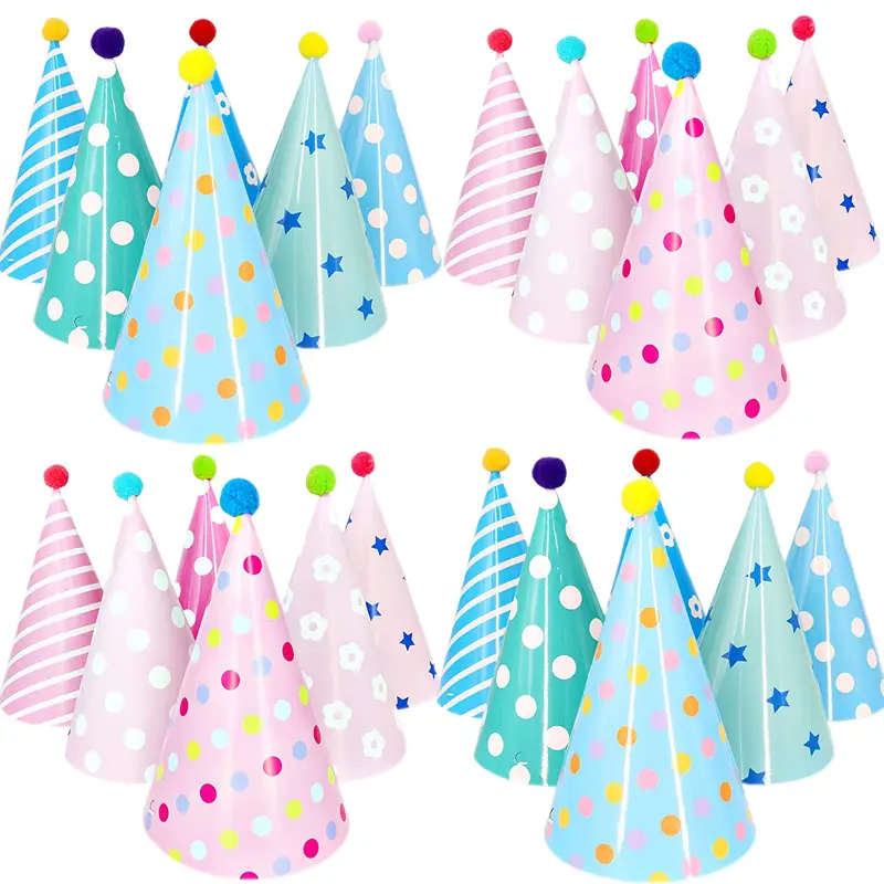 24 Party Hats