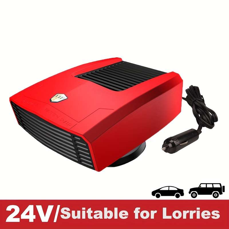 1pc Red 12V  Sedan SUV   Heater