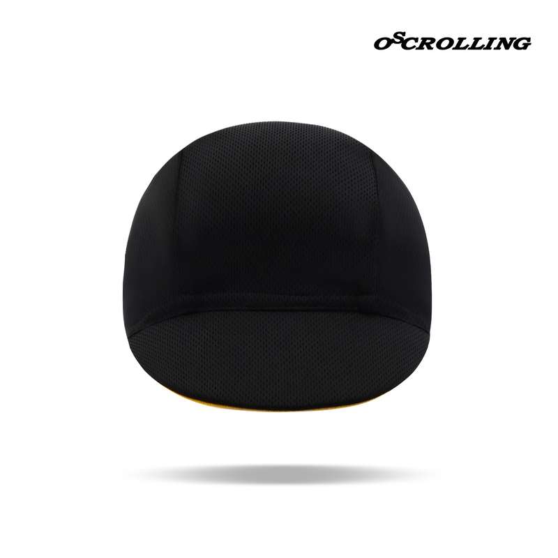 1pc Oscrolling Cycling Cap Breathable Quick-Dry Sports Hat with joyful Face Jack-O-Lantern Desi