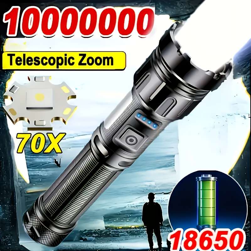 1PC Black   Flashlight