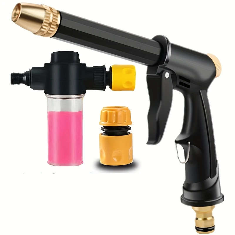 1 Set Quick-Connect Foam Sprayer for Car Maintenance Durable Plastic