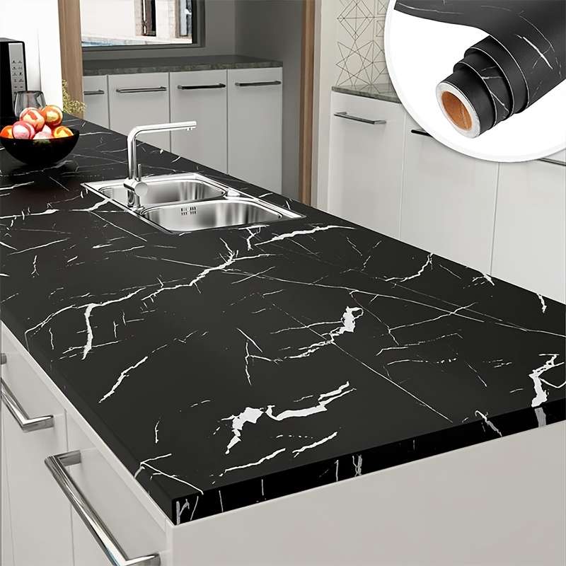 1PC Wall StickersRhineStOne Black40x100cm