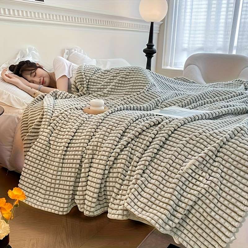 1ps Blanket Color Coffee size 200x230cm