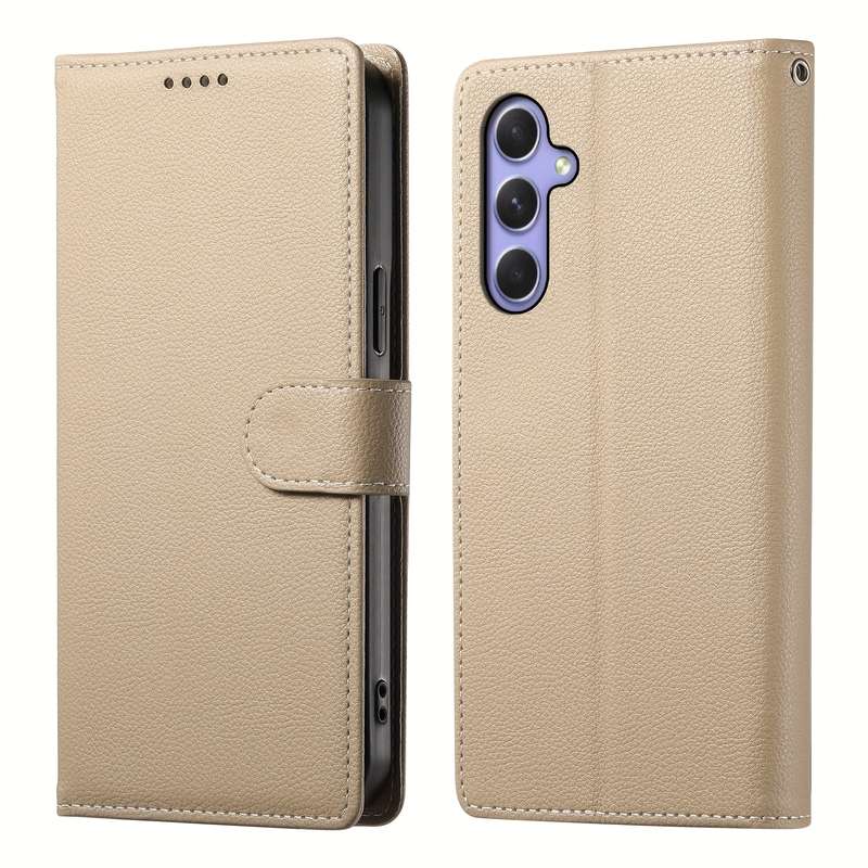 1pc Beige For Samsung Galaxy A55 5G Phone Cases