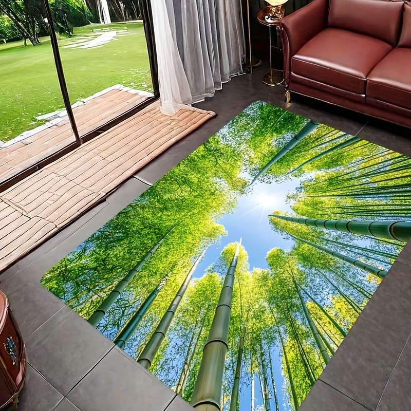 1Pc Green 15.7x23.62inch 40x60cm Floor Mat