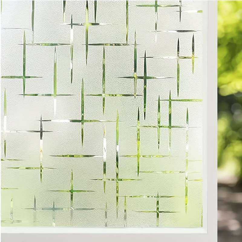 1pc 60cmx200cm 23.6inx78.7in Material PVC Door And Window Stickers