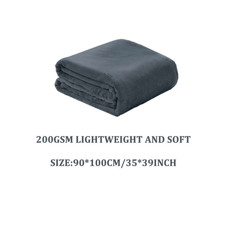 1ps Blanket Color Royal Blue size 200x230cm