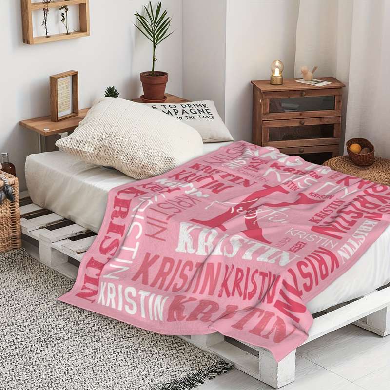 1ps Blanket Color Pink size 27.6 x 39.4in 70 x 100cm