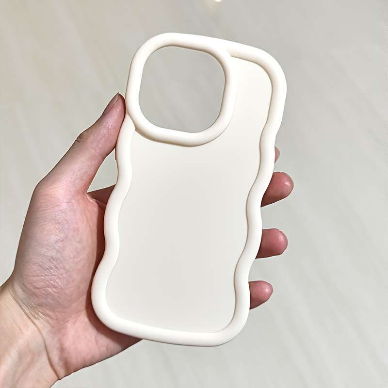 1pc White For Samsung Galaxy A36 Phone Cases