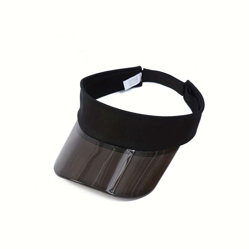 1pc Y2K Style Clear Brim Bucket Hat Lightweight Polyester Adjustable Strap Ideal for Outdoor