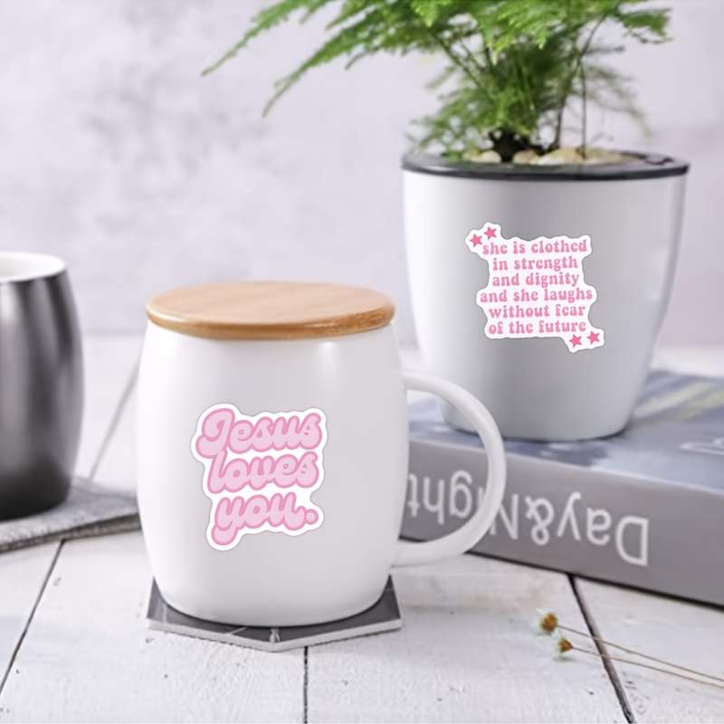 51pcs Jesus Christian Themed Stickers