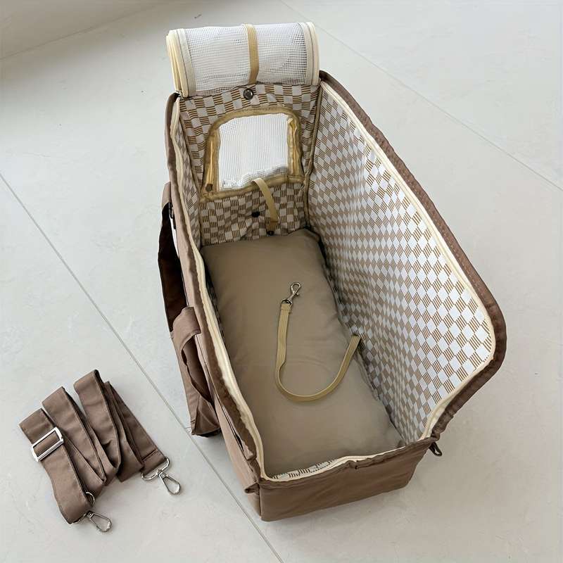 1pc Beige Pet Bag