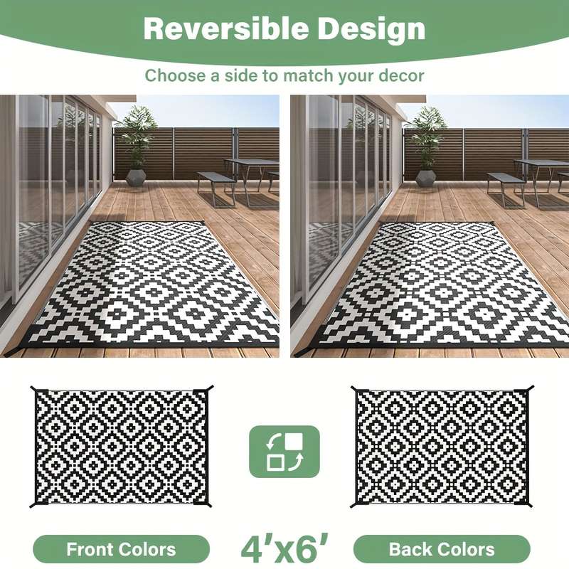 1Pc 1.2mx1.83m Floor Mat