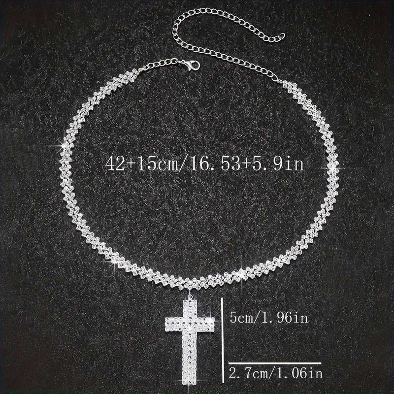 1 Piece Silvery Jesus Theme Pendant