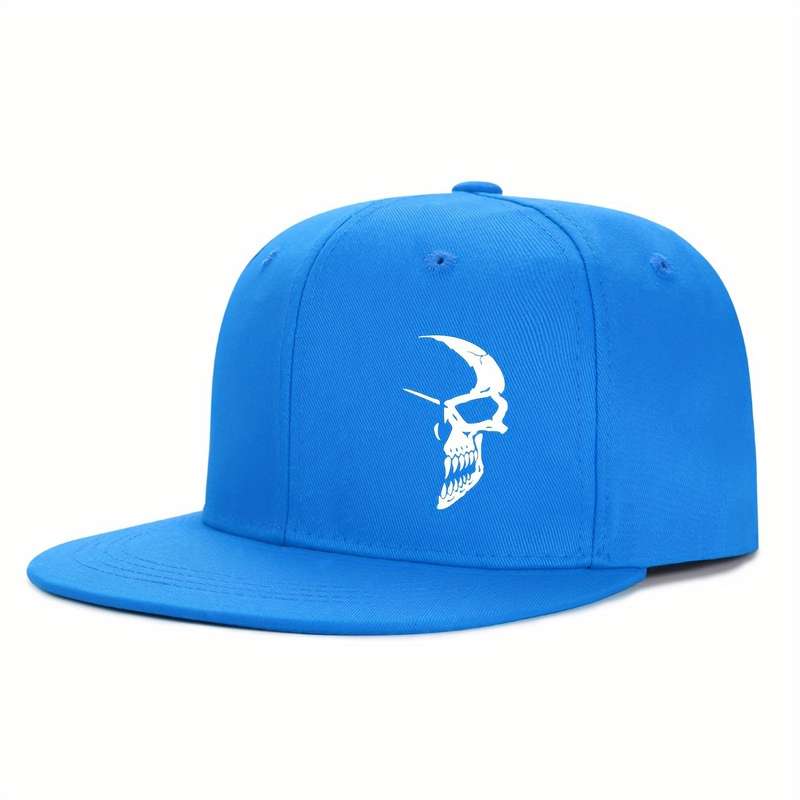 1pc Urban Outdoor Casual Baseball Cap Adjustable Fit Sun Protection Polyester Streetwear Hip-Ho