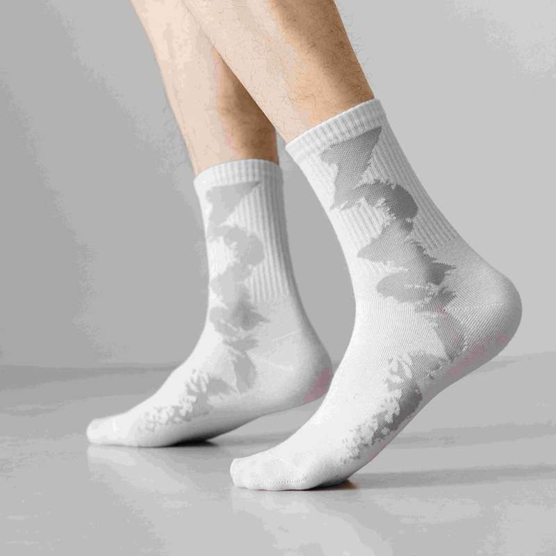 1 Pair Orange  Socks