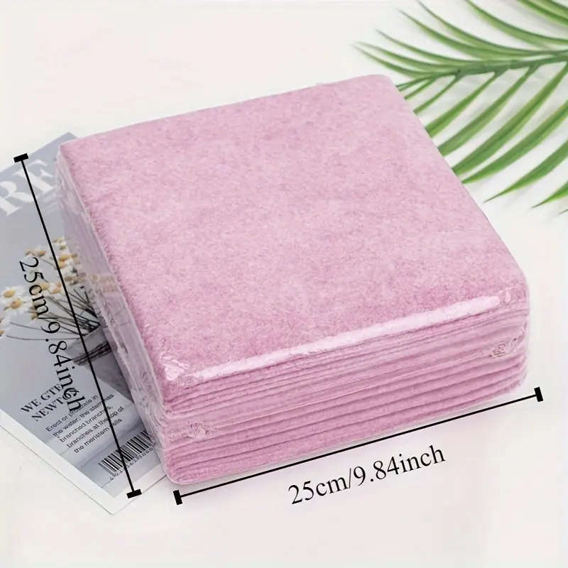 20pcs Ultra Absorbent Microfiber Cleaning Cloths Lint-Free Reusable Towels for Kitchen Home Use Idea