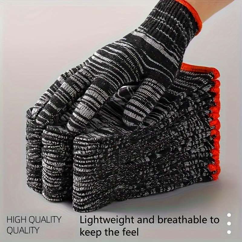 6 Pairs Multi Purpose Work Gloves