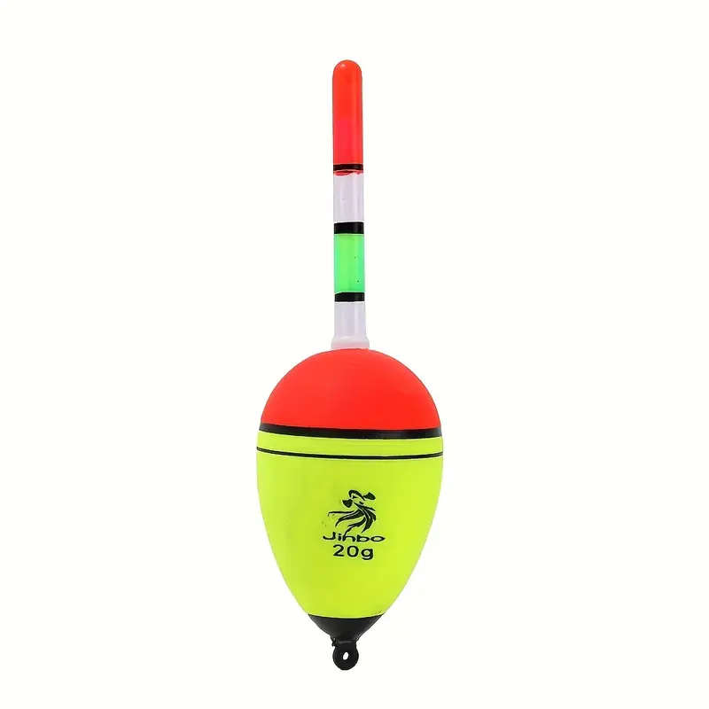 1pc Durable EVA Glow-In-The-Dark Floating Buoy For Fishing And Rafting Stable Lightweight Design 20g