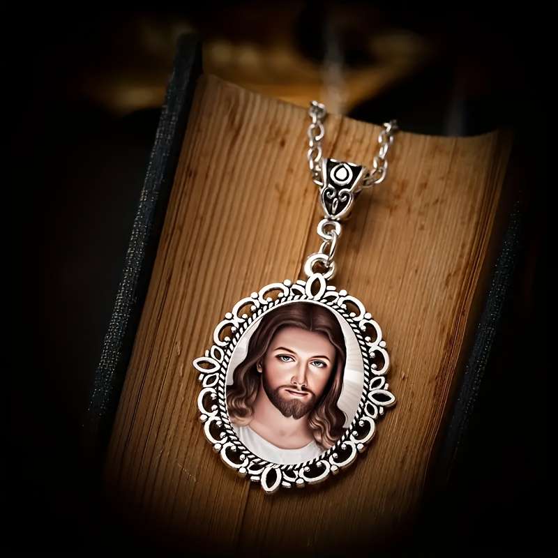 1pc Jesus Theme Pendant