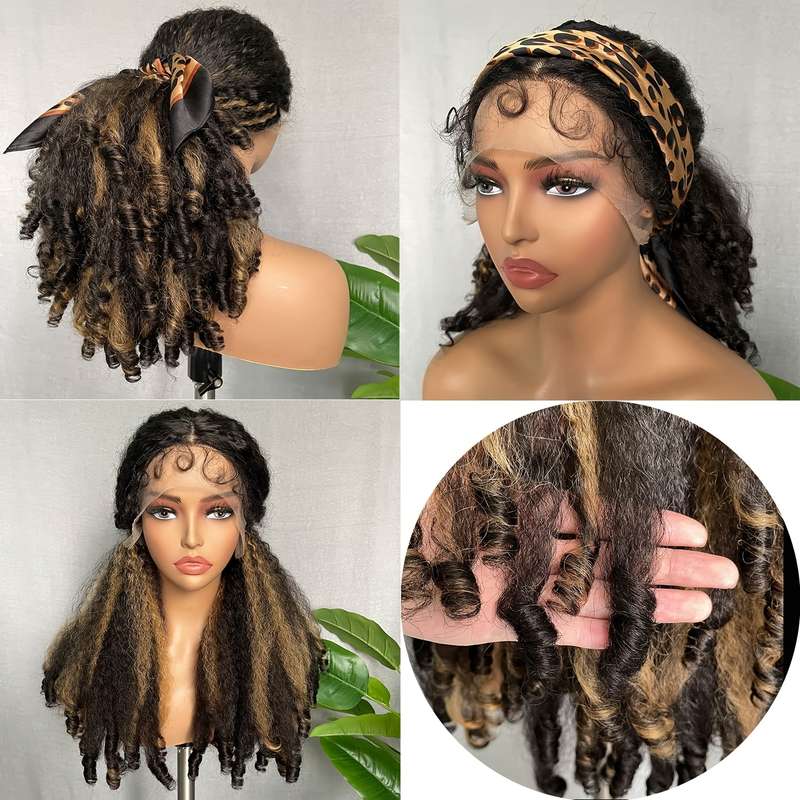 1Pc Black 55.88cm Fashion Design Wig