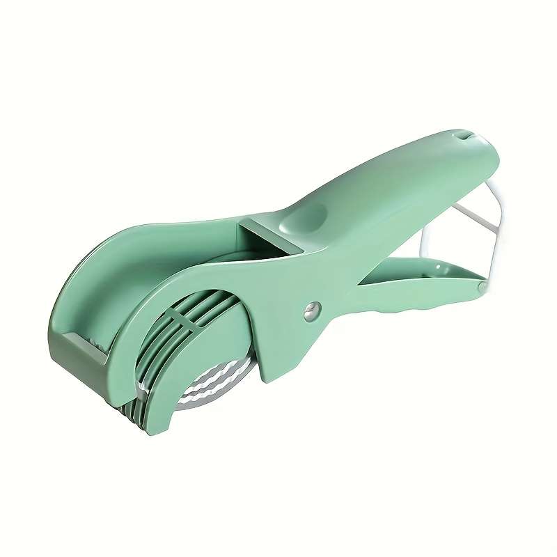 1pc Manual Handheld Vegetable Slicer with Stainless Steel Blades Multifunctional Fruit Vegg