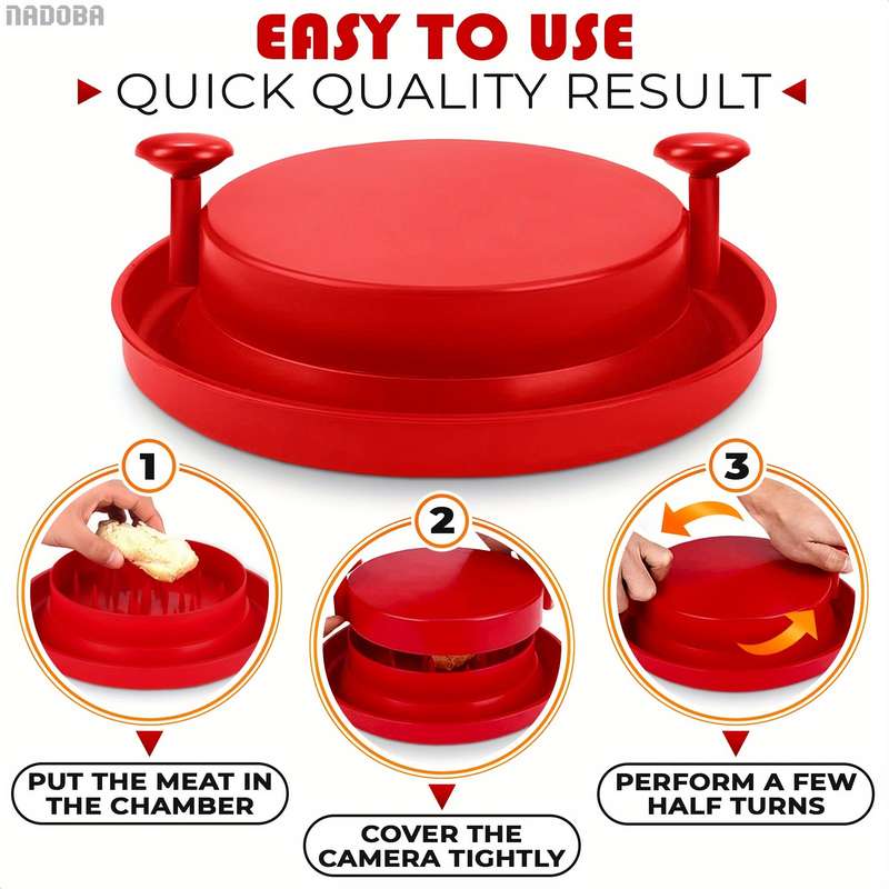 1pc Chicken Shredder Professional Chicken Breast Shredder Tool Twist Transparent Lid Ergono