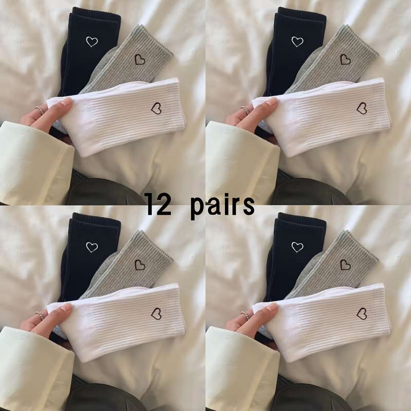 Sock Mixed Color   6 Pairs  One Size