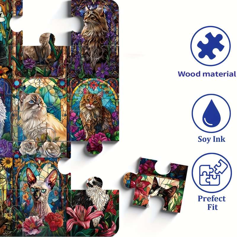 1000 Piece Paper Jigsaw Puzzle For Adults 19.25 x 26.75 Inter