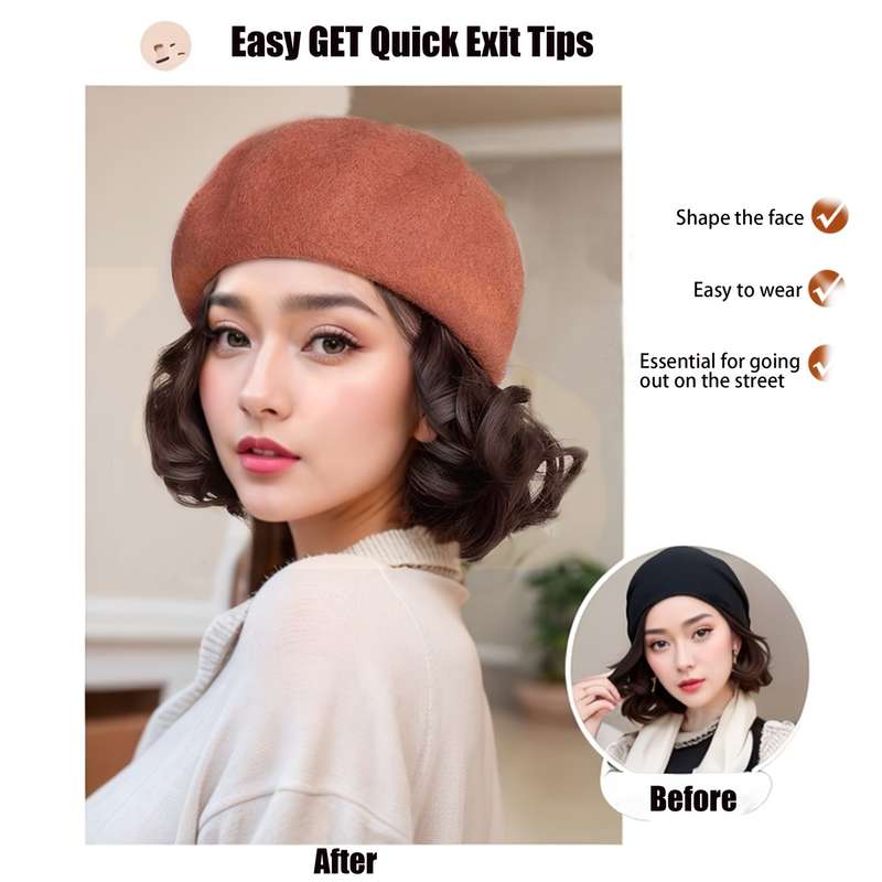 1Pc Style4 15.24cm Fashion Design Wig