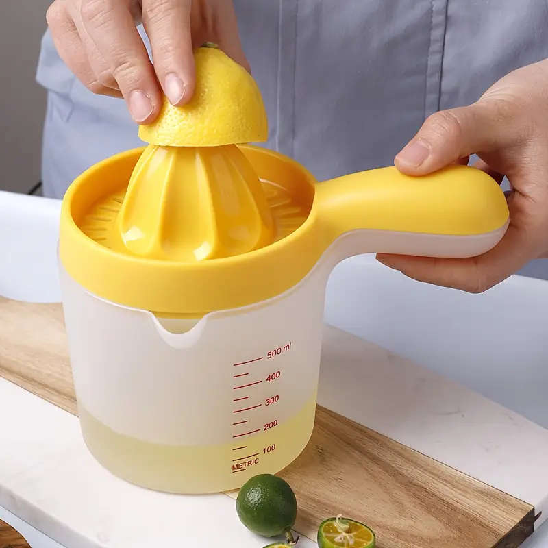 1pc Citrus Juicer Multifunctional Lemon Juicer Creative Orange Juicer Manual Juicer Manual Hand Sque