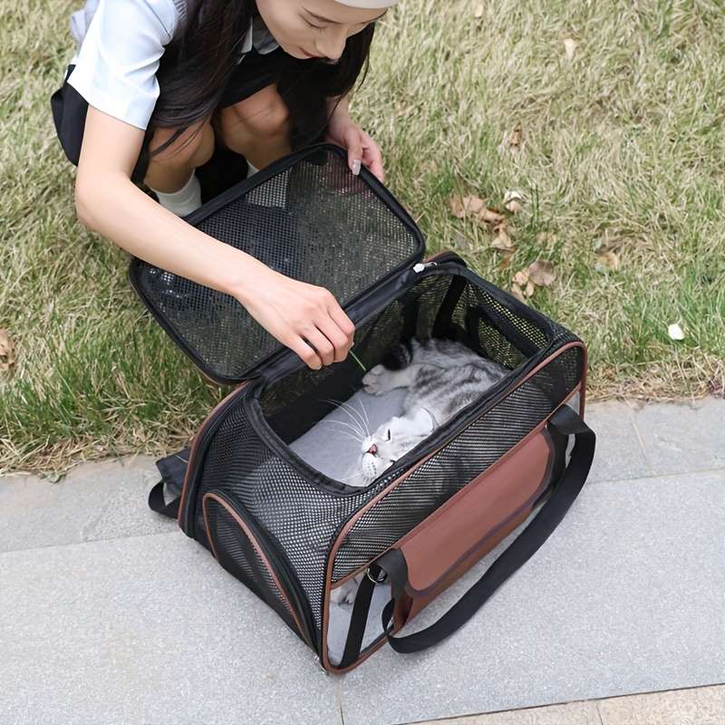 1pc Dark Gray Pet Bag